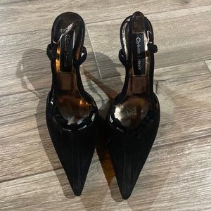 Christian Lacroix pointed toe suede size 40